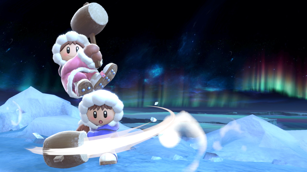 coup spécial de Ice Climbers