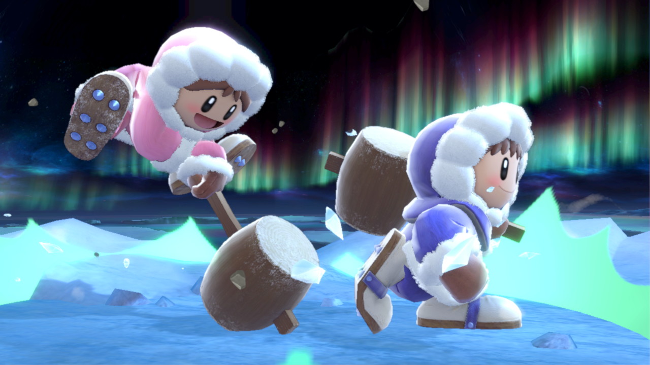 coup spécial de Ice Climbers